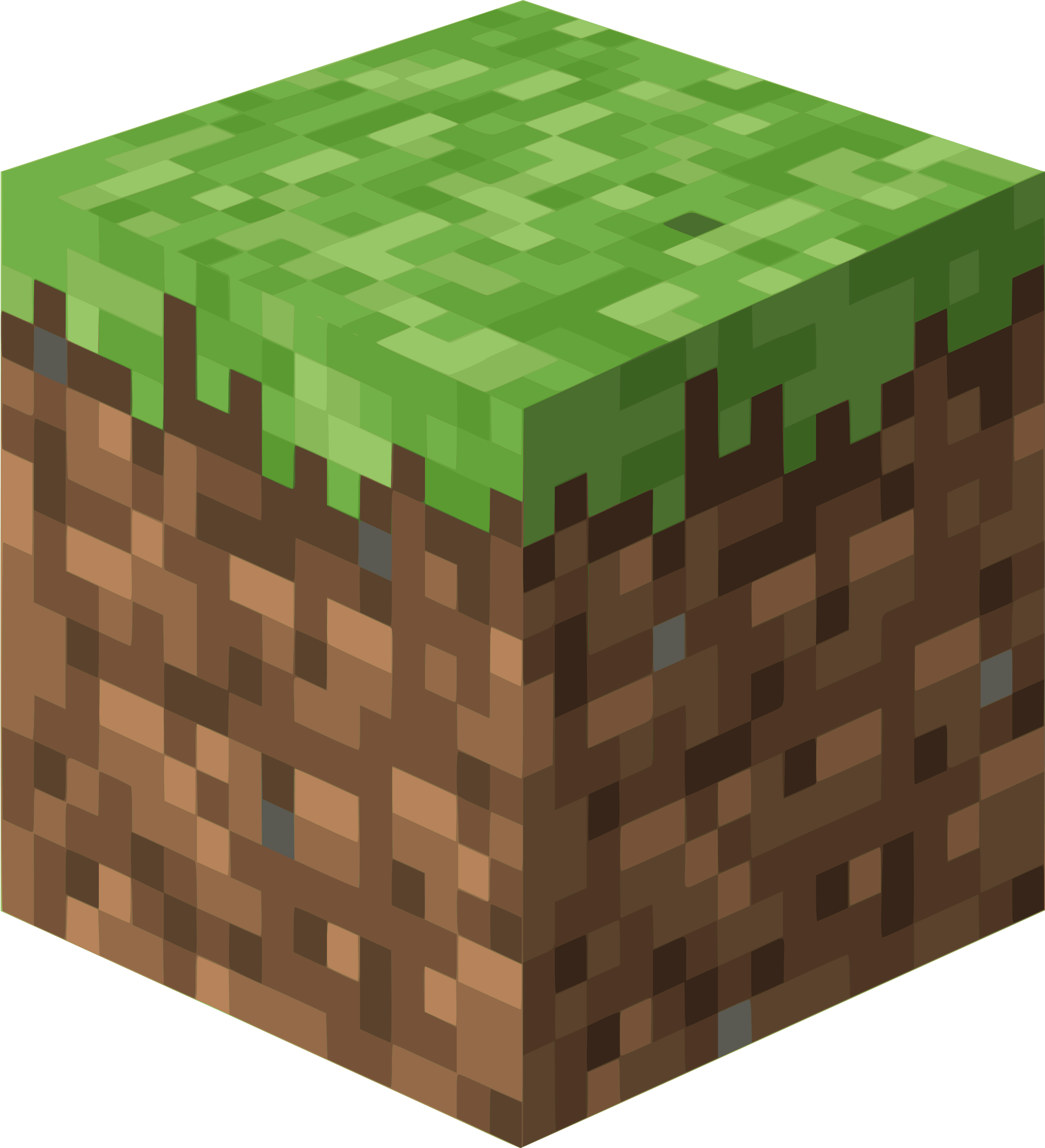 Minecraft cube