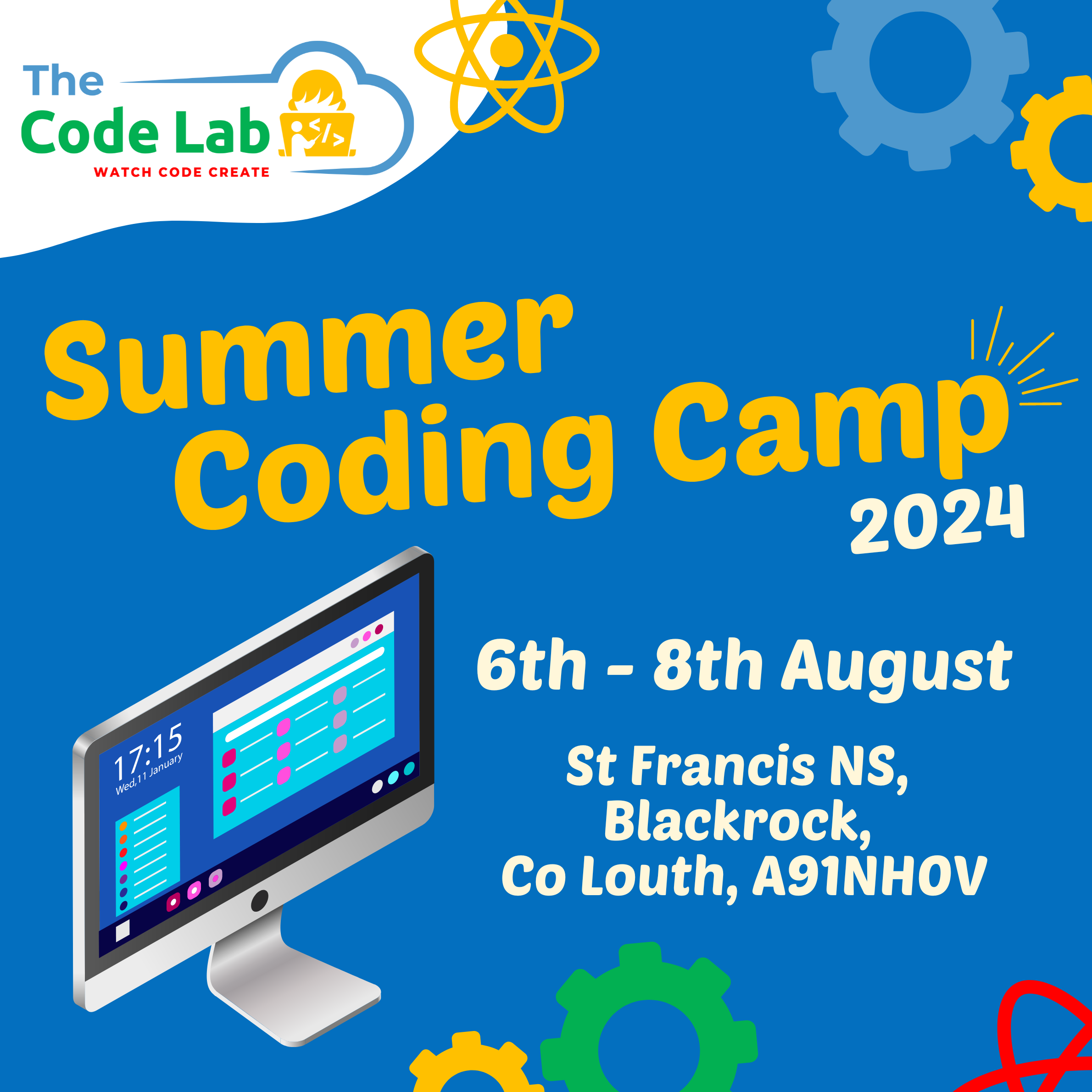 6th to 8th August St Francis Coding Camp